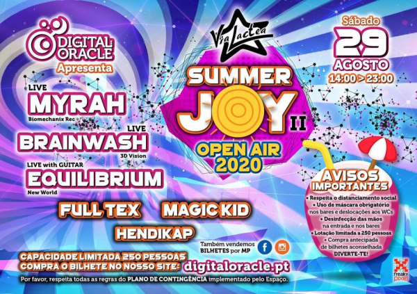 29 AGOSTO - DIGITAL ORACLE - SUMMER JOY II