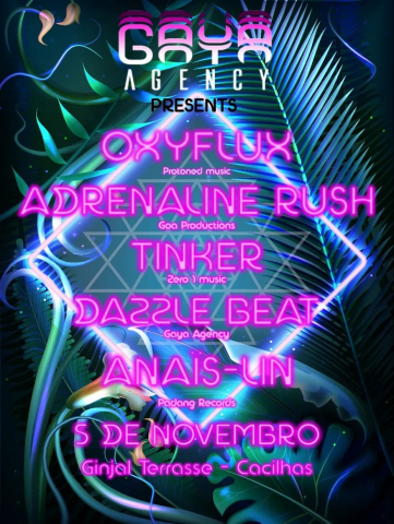 5 Novembro - OXYFLUX @ Ginjal Terrasse