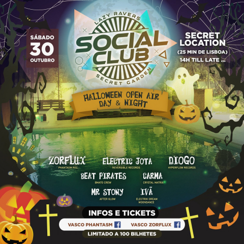 30 Outubro - HALLOWEEN Open Air * DAY & NIGHT *