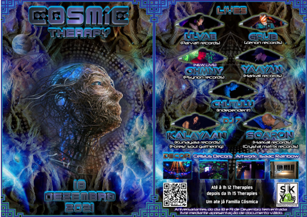 18 Dezembro - Cosmic Therapy @ Sky Evolution